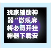 玩家辅助神器“微乐麻将必赢开挂神器下载安装	”开挂(透视)辅助神器-第3张图片