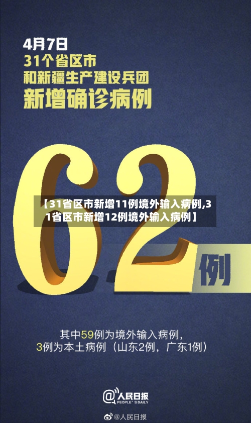 【31省区市新增11例境外输入病例,31省区市新增12例境外输入病例】-第1张图片