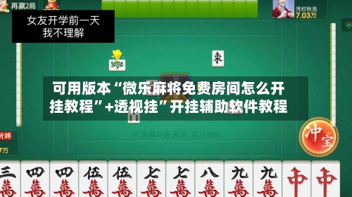 可用版本“微乐麻将免费房间怎么开挂教程”+透视挂”开挂辅助软件教程-第2张图片