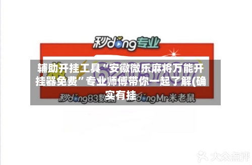 辅助开挂工具“安徽微乐麻将万能开挂器免费”专业师傅带你一起了解(确实有挂-第2张图片