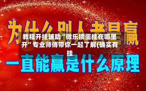 教程开挂辅助“微乐掼蛋挂在哪里开	”专业师傅带你一起了解(确实有挂-第2张图片