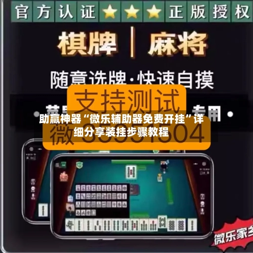 助赢神器“微乐辅助器免费开挂”详细分享装挂步骤教程-第2张图片