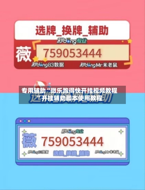 专用辅助“微乐跑得快开挂视频教程”开挂辅助脚本使用教程-第2张图片