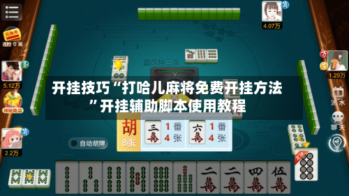 开挂技巧“打哈儿麻将免费开挂方法”开挂辅助脚本使用教程-第3张图片