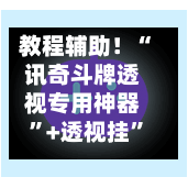 教程辅助！“讯奇斗牌透视专用神器”+透视挂”开挂辅助软件教程-第1张图片