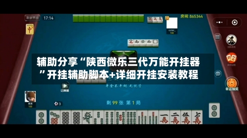 辅助分享“陕西微乐三代万能开挂器	”开挂辅助脚本+详细开挂安装教程-第3张图片