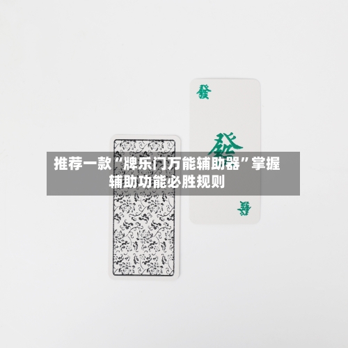 推荐一款“牌乐门万能辅助器”掌握辅助功能必胜规则-第3张图片