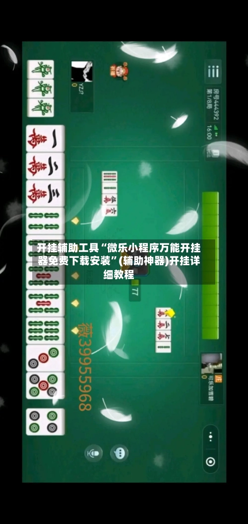 开挂辅助工具“微乐小程序万能开挂器免费下载安装”(辅助神器)开挂详细教程-第2张图片