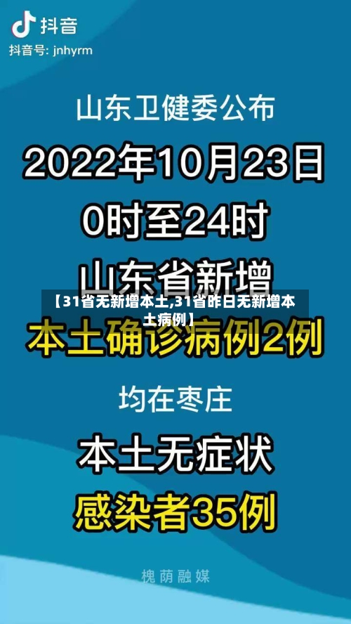 【31省无新增本土,31省昨日无新增本土病例】-第1张图片