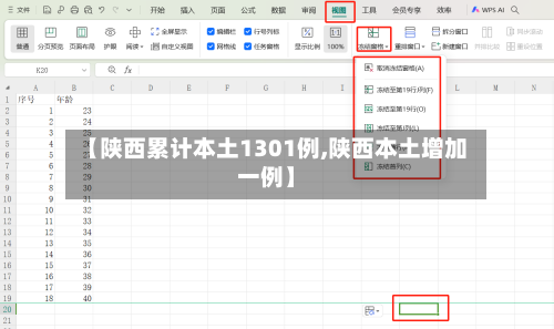 【陕西累计本土1301例,陕西本土增加一例】-第1张图片