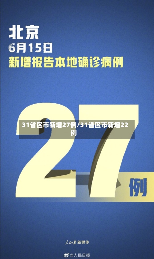 31省区市新增27例/31省区市新增22例-第1张图片