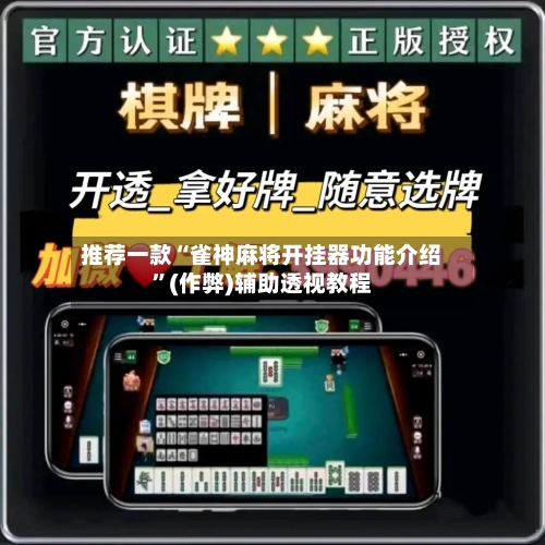 推荐一款“雀神麻将开挂器功能介绍”(作弊)辅助透视教程-第2张图片