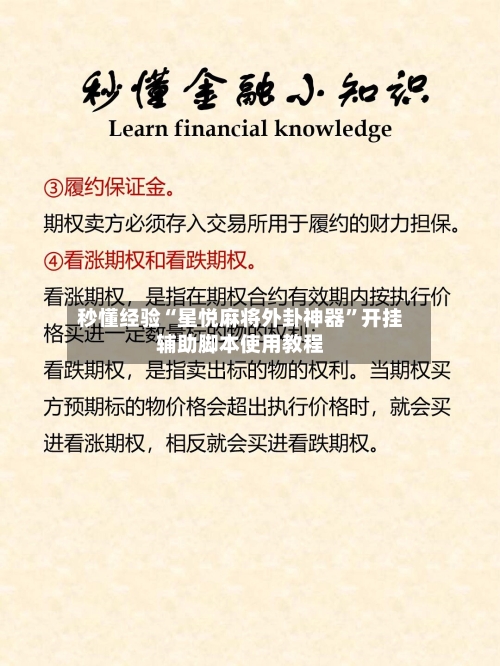 秒懂经验“星悦麻将外卦神器	”开挂辅助脚本使用教程-第2张图片