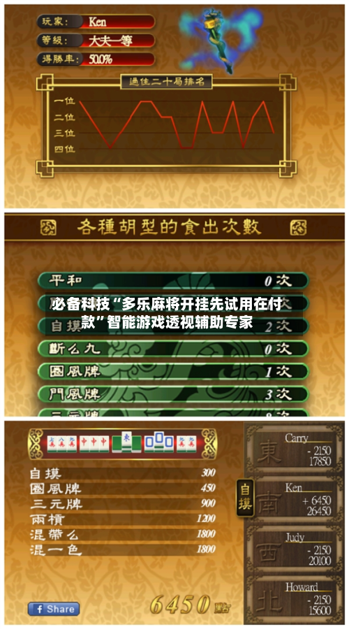 必备科技“多乐麻将开挂先试用在付款”智能游戏透视辅助专家-第3张图片