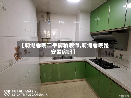 【莉湖春晓二手房精装修,莉湖春晓是安置房吗】-第2张图片