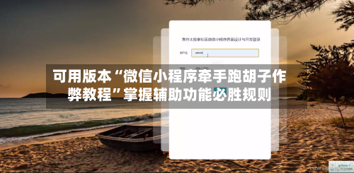 可用版本“微信小程序牵手跑胡子作弊教程”掌握辅助功能必胜规则-第2张图片