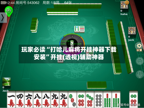 玩家必读“打哈儿麻将开挂神器下载安装	”开挂(透视)辅助神器-第2张图片