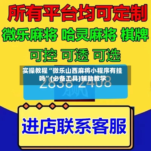 实操教程“微乐山西麻将小程序有挂吗”(必备工具)辅助教学-第1张图片