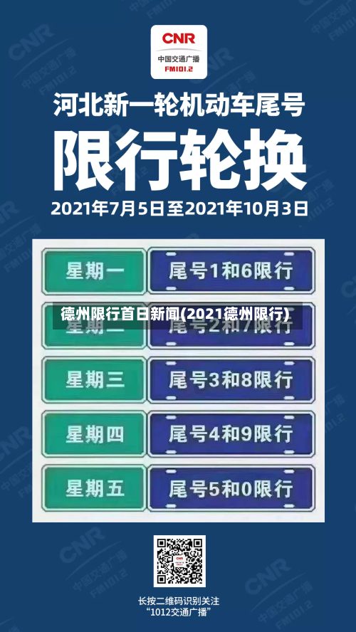 德州限行首日新闻(2021德州限行)-第3张图片