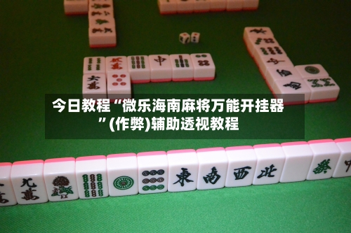 今日教程“微乐海南麻将万能开挂器”(作弊)辅助透视教程-第1张图片