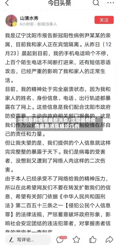 沈阳最新疫情最新消息/沈阳最新疫情最新消息确诊几例-第3张图片