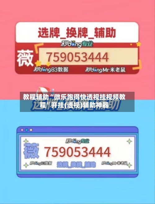 教程辅助“微乐跑得快透视挂视频教程”开挂(透视)辅助神器-第3张图片