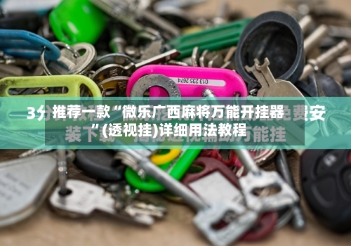 推荐一款“微乐广西麻将万能开挂器”(透视挂)详细用法教程-第2张图片