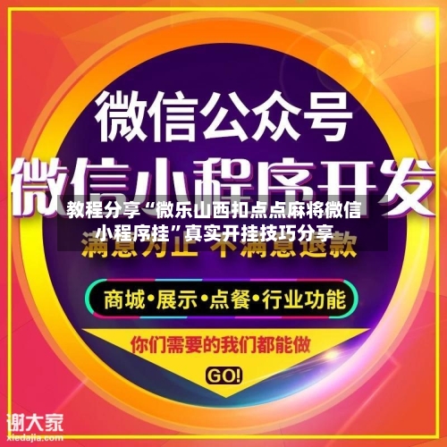 教程分享“微乐山西扣点点麻将微信小程序挂”真实开挂技巧分享-第2张图片