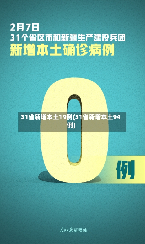 31省新增本土19例(31省新增本土94例)-第3张图片