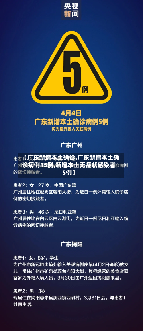 【广东新增本土确诊,广东新增本土确诊病例15例,新增本土无症状感染者5例】-第2张图片