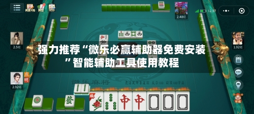 强力推荐“微乐必赢辅助器免费安装”智能辅助工具使用教程-第2张图片