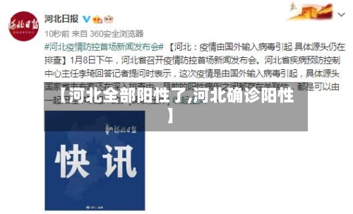 【河北全部阳性了,河北确诊阳性】-第1张图片