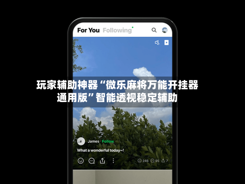 玩家辅助神器“微乐麻将万能开挂器通用版”智能透视稳定辅助-第2张图片