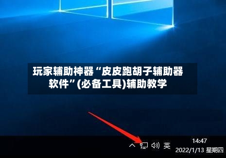 玩家辅助神器“皮皮跑胡子辅助器软件”(必备工具)辅助教学-第2张图片