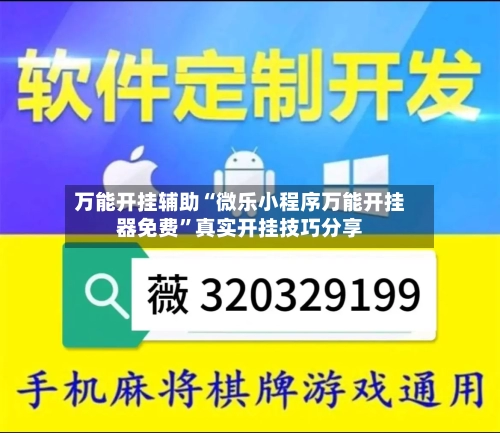 万能开挂辅助“微乐小程序万能开挂器免费”真实开挂技巧分享-第2张图片