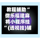 教程辅助“微乐福建麻将小程序挂”(透视挂)辅助下载教程-第1张图片