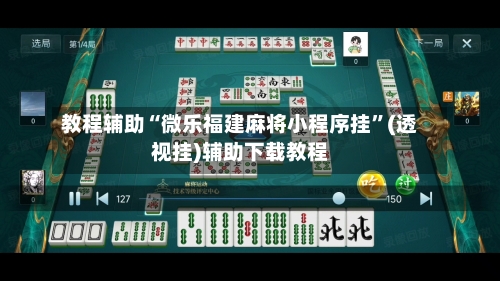 教程辅助“微乐福建麻将小程序挂	”(透视挂)辅助下载教程-第2张图片