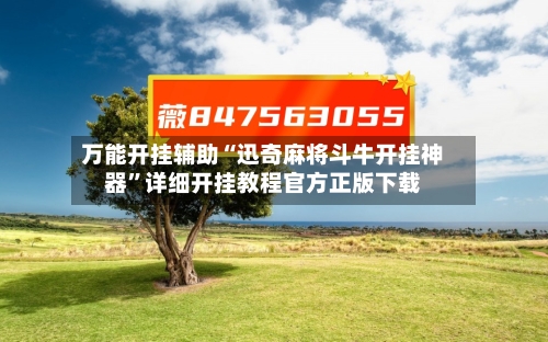 万能开挂辅助“迅奇麻将斗牛开挂神器	”详细开挂教程官方正版下载-第1张图片