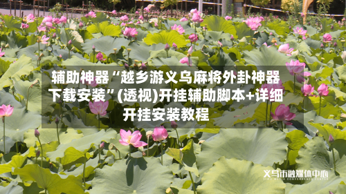 辅助神器“越乡游义乌麻将外卦神器下载安装”(透视)开挂辅助脚本+详细开挂安装教程-第1张图片