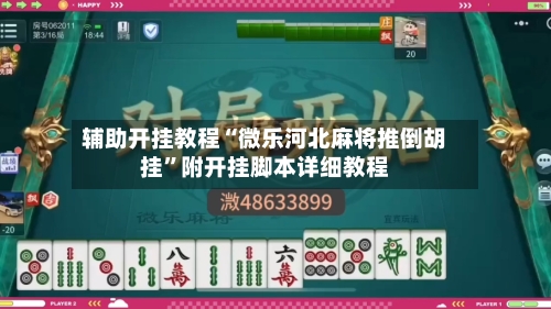 辅助开挂教程“微乐河北麻将推倒胡挂”附开挂脚本详细教程-第3张图片