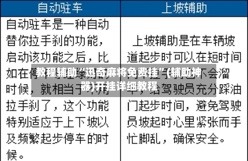 教程辅助“迅奇麻将免费挂	”(辅助神器)开挂详细教程-第2张图片