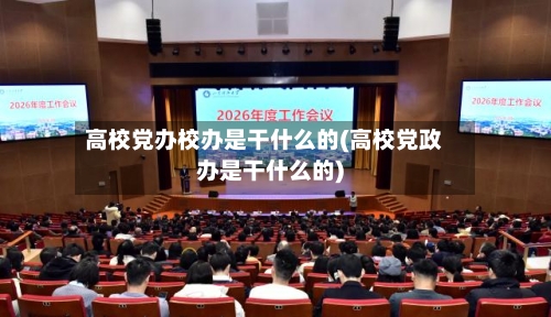高校党办校办是干什么的(高校党政办是干什么的)-第1张图片