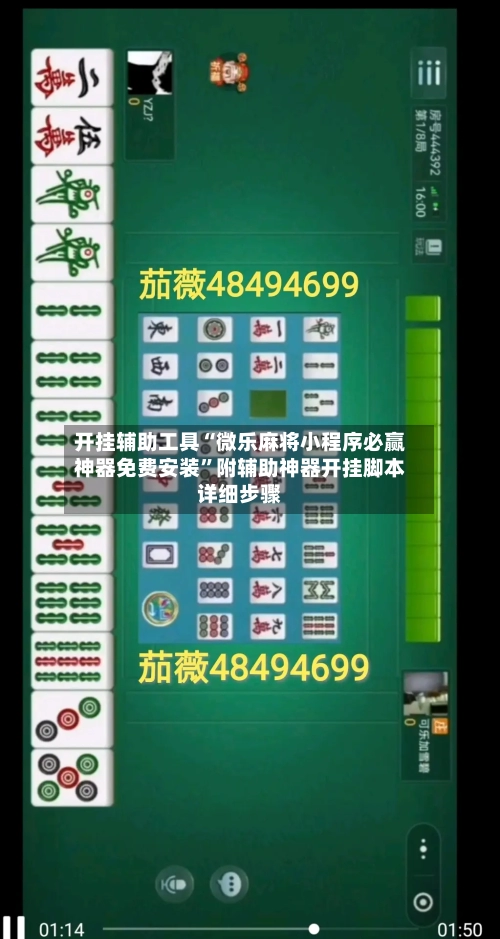 开挂辅助工具“微乐麻将小程序必赢神器免费安装	”附辅助神器开挂脚本详细步骤-第2张图片