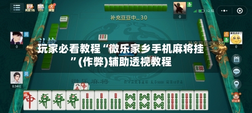 玩家必看教程“微乐家乡手机麻将挂	”(作弊)辅助透视教程-第2张图片