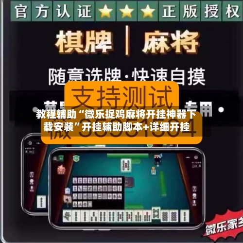 教程辅助“微乐捉鸡麻将开挂神器下载安装	”开挂辅助脚本+详细开挂-第2张图片