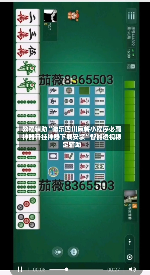 教程辅助“微乐四川麻将小程序必赢神器开挂神器下载安装”智能透视稳定辅助-第2张图片