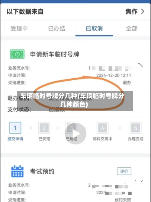 车辆临时号牌分几种(车辆临时号牌分几种颜色)-第3张图片