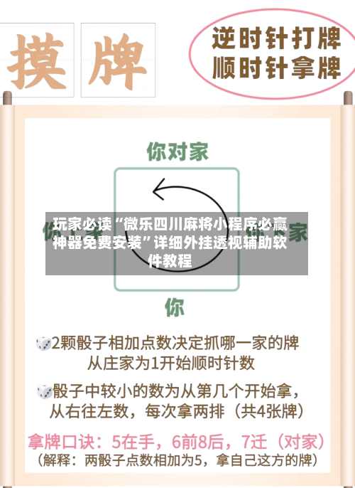 玩家必读“微乐四川麻将小程序必赢神器免费安装”详细外挂透视辅助软件教程-第1张图片