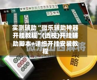 实测辅助“微乐辅助神器开挂教程	”(透视)开挂辅助脚本+详细开挂安装教程-第2张图片