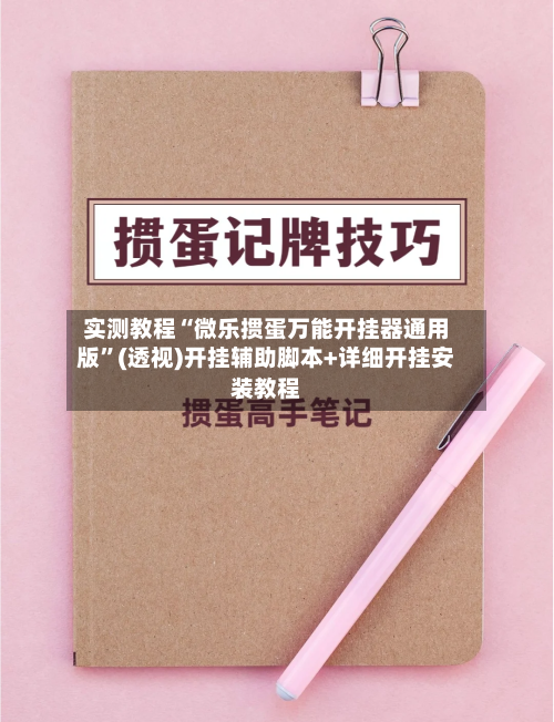 实测教程“微乐掼蛋万能开挂器通用版”(透视)开挂辅助脚本+详细开挂安装教程-第2张图片